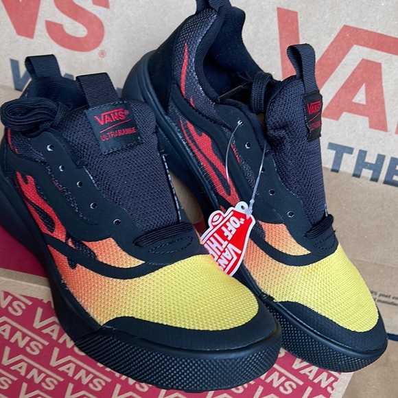 Vans Ultrarange Rapidw Flame Black sneakers WMNS - Picture 7 of 16